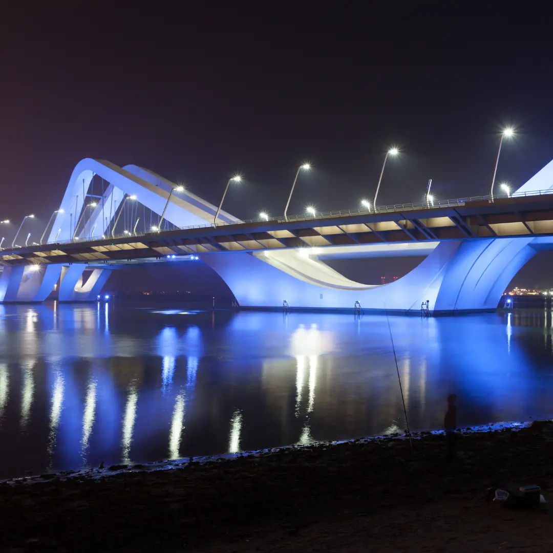 Sheikh Zayed Bridge Abu Dhabi Attraction